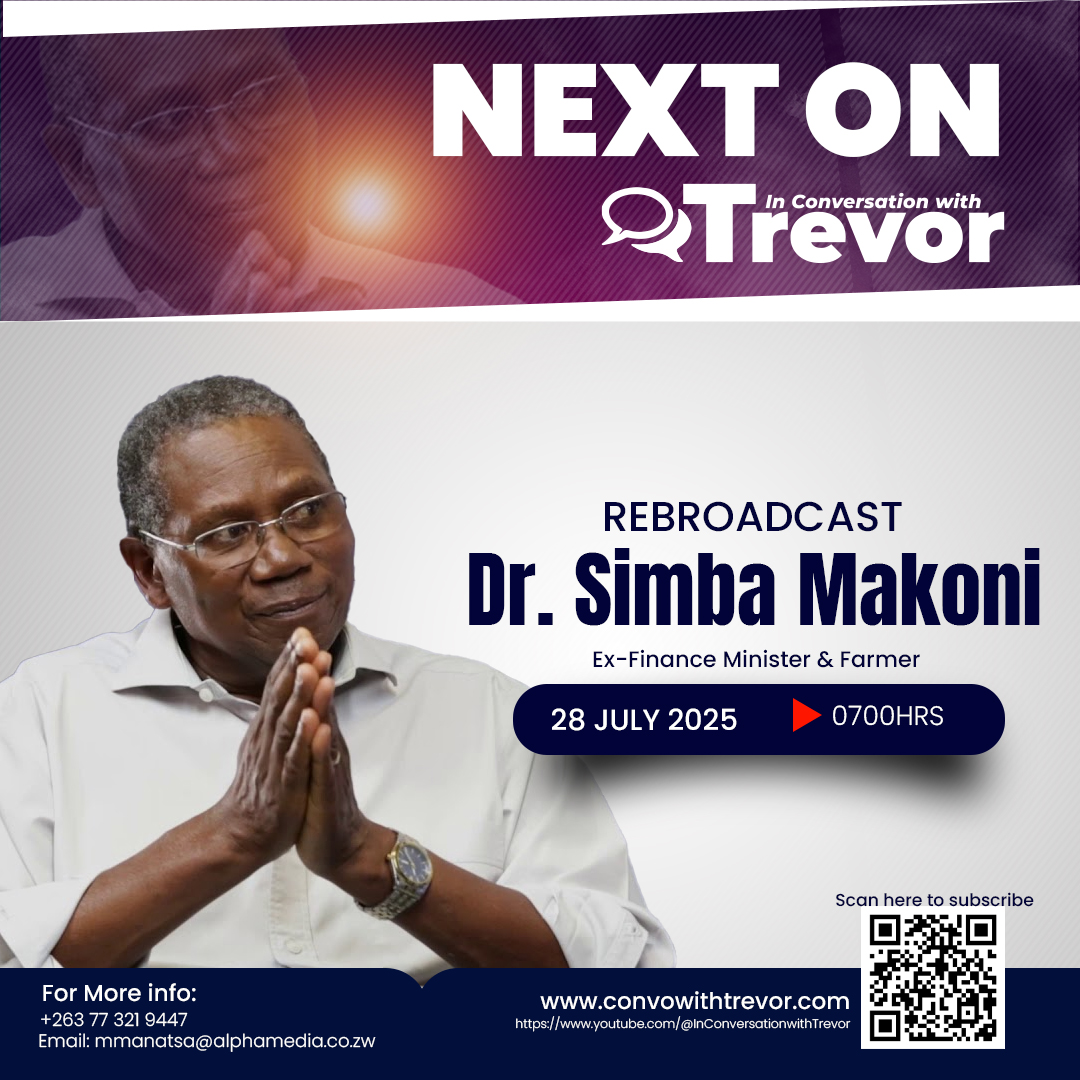 ConvoWithTrevor's tweet image. The upcoming episode is a rebroadcast featuring Dr Simba Makoni, Ex-Finance Minister and Farmer.  Subscribe to our YouTube channel 👇🏾youtube.com/@InConversatio… for this quality conversation #ICWT25