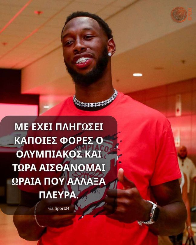 RedPointGuard's tweet image. O Donta Hall μίλησε όταν έφτασε στην Αθήνα για την ολοκλήρωση της μεταγραφής του στον #OlympiacosBC, και μεταξύ άλλων είπε ότι ο θρύλος τον έχει πληγώσει στο παρελθόν - αγωνιστικά - και χαίρεται πολύ που τώρα άλλαξε πλευρά.
Ελπίζουμε Donta να "πληγώσουμε" πολλούς ακόμα παρέα 🔴…