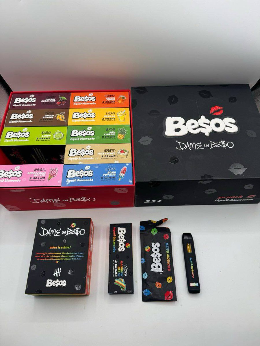 BESOS 2 GRAM DISPOSABLE 

• Authentic Master Case 100 Counts Wholesale 
• In Stock 
• Link Boi…..🔥🔥