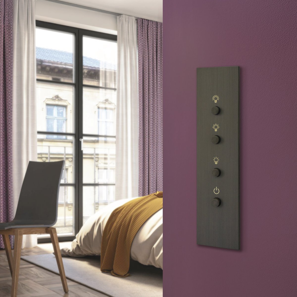 FocusSB's tweet image. Our laser marking service lets design consultants add custom text and icons to room plates. This feature enables clients to easily identify which switch corresponds to various functions.

@MadeinBritainGB #MIBHour #LightControl #DecorativeSwitches #InteriorDesigners