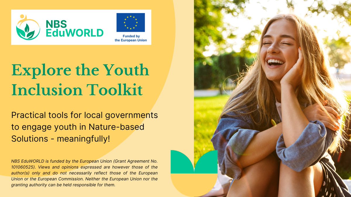scientix_eu's tweet image. From hackathons to citizen science, 12 flexible tools make it easier to engage youth in local green transitions.
Explore the Youth Inclusion Toolkit today🌿 tinyurl.com/bdfr57jj
#YouthLeadership #JustTransition #TeachFromNature
@NBS_EduWORLD