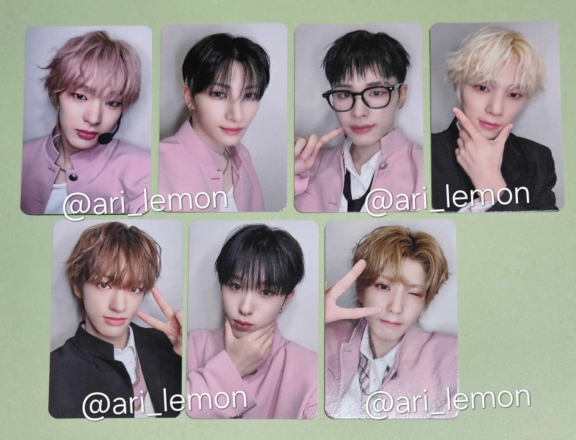 OnlyOneOf ユジョン ヨントン当選者限定トレカ ATEEZ ソンファ makestar 対面 ヨントン 当選者 アニマル トレカ