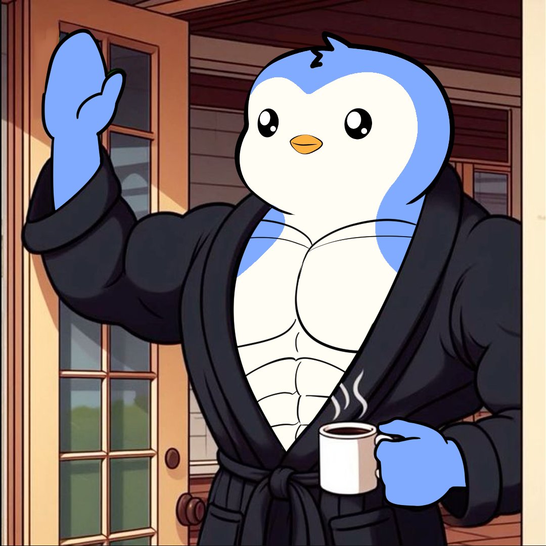 abstractist99's tweet image. gm web3 frens!
anyone else adding some $PENGU during this dip? 🐧