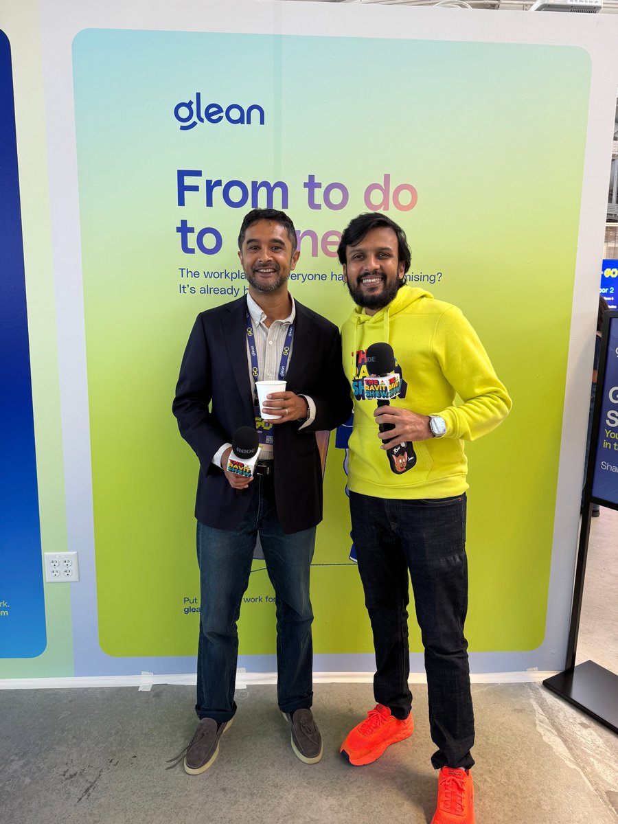 RavitJain's tweet image. Listen to The Ravit Show on Spotify for Creators open.spotify.com/episode/4pgy6p…
@glean