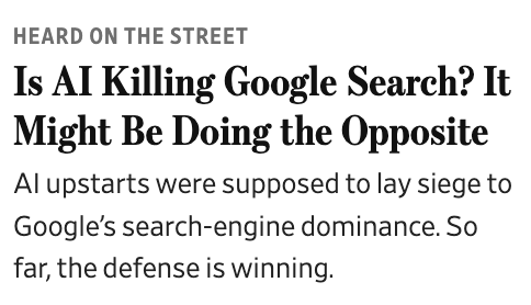 UnHedgedChatter's tweet image. Is this the new bitter lesson? 🦋 $GOOG $GOOGL