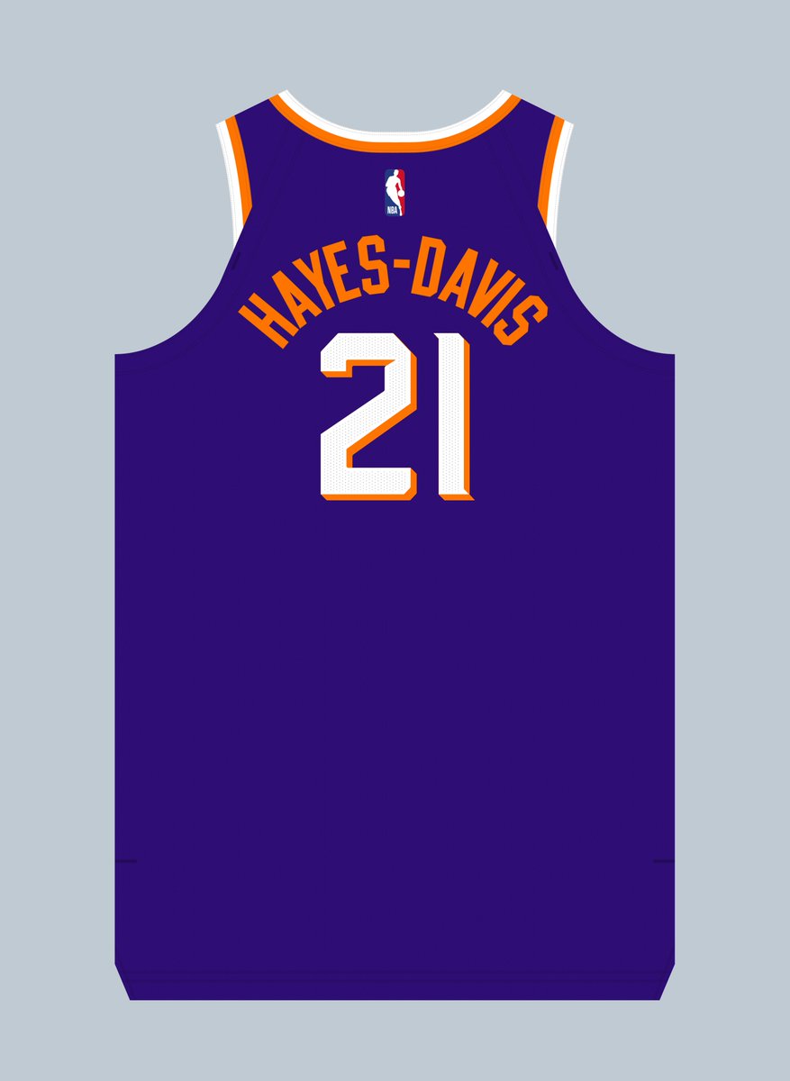 Nigel Hayes-Davis (<a href="/NIGEL_HAYES/">Nigel Hayes-Davis</a>) will wear No. 21 for the #Suns. Number last worn by Tyus Jones in 2025. #NBA