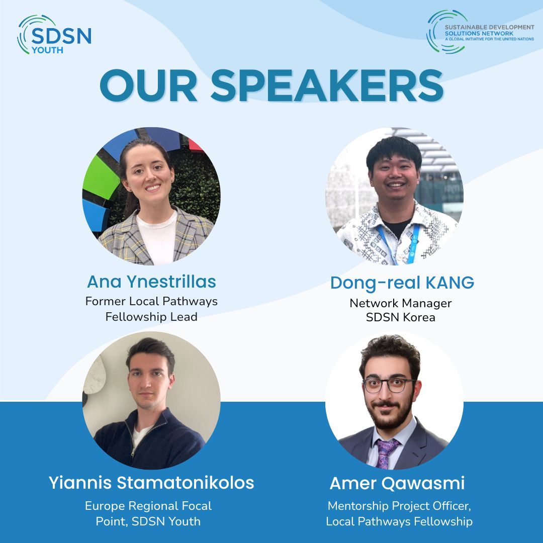 🌍 Celebrate #SDSNYouth's 10-year journey!

Join us on July 30 for “A Decade of Youth Impact”, featuring inspiring speakers leading youth-driven sustainability:

🕘 9–10:15 AM EST / 3–4:15 PM CET
🎤 Register now:  buff.ly/rXu7mMi