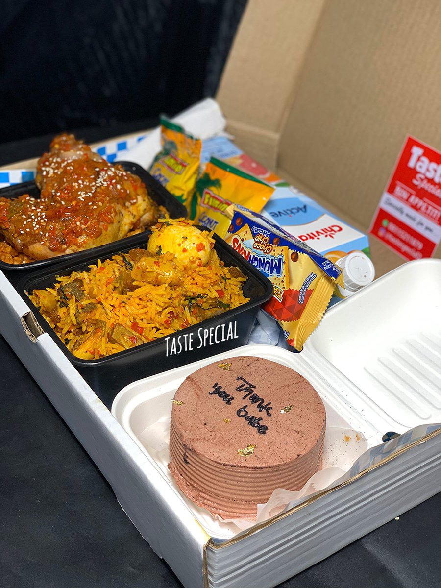 tastespecial29's tweet image. Everything you want in a food box- this box just have it all🤭😍
…..
You can also customize the meals with a little extra charge 😅🤭
📍ilorin