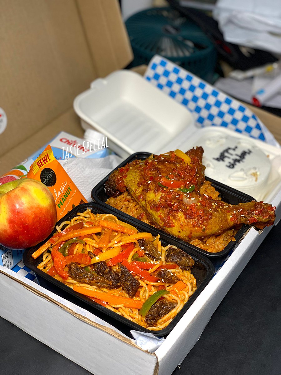 tastespecial29's tweet image. Everything you want in a food box- this box just have it all🤭😍
…..
You can also customize the meals with a little extra charge 😅🤭
📍ilorin