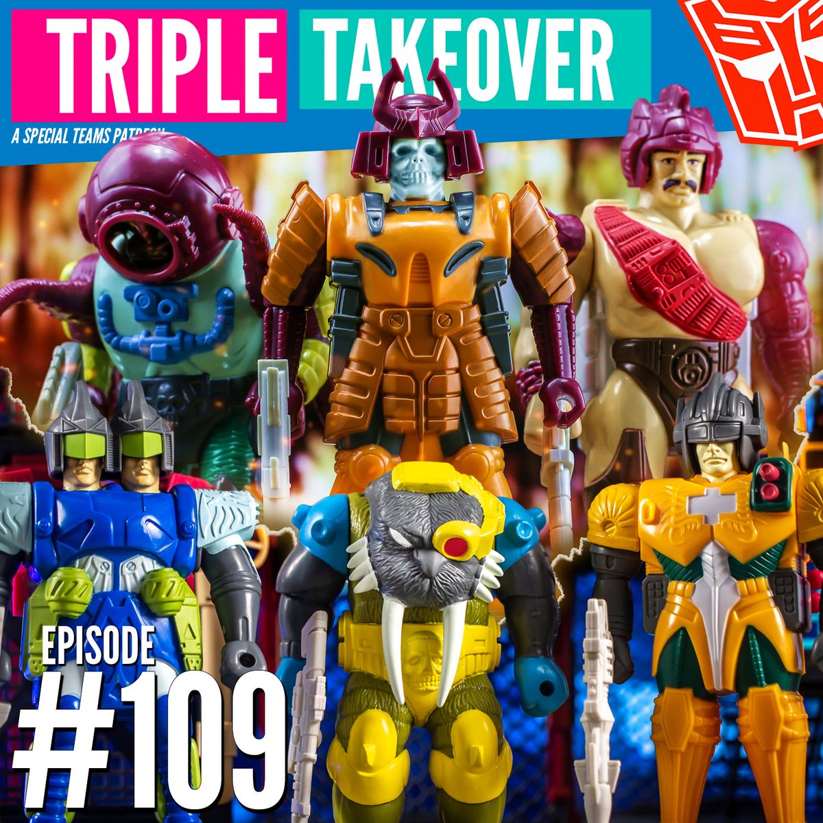 EARLY ACCESS! We recently polled our Patrons about what they'd like as a new episode topic, and so here we are - chatting Transformers 1989 Pretenders! And hey, these are the *really* weird ones.

Live NOW - LINK BELOW ⬇️
