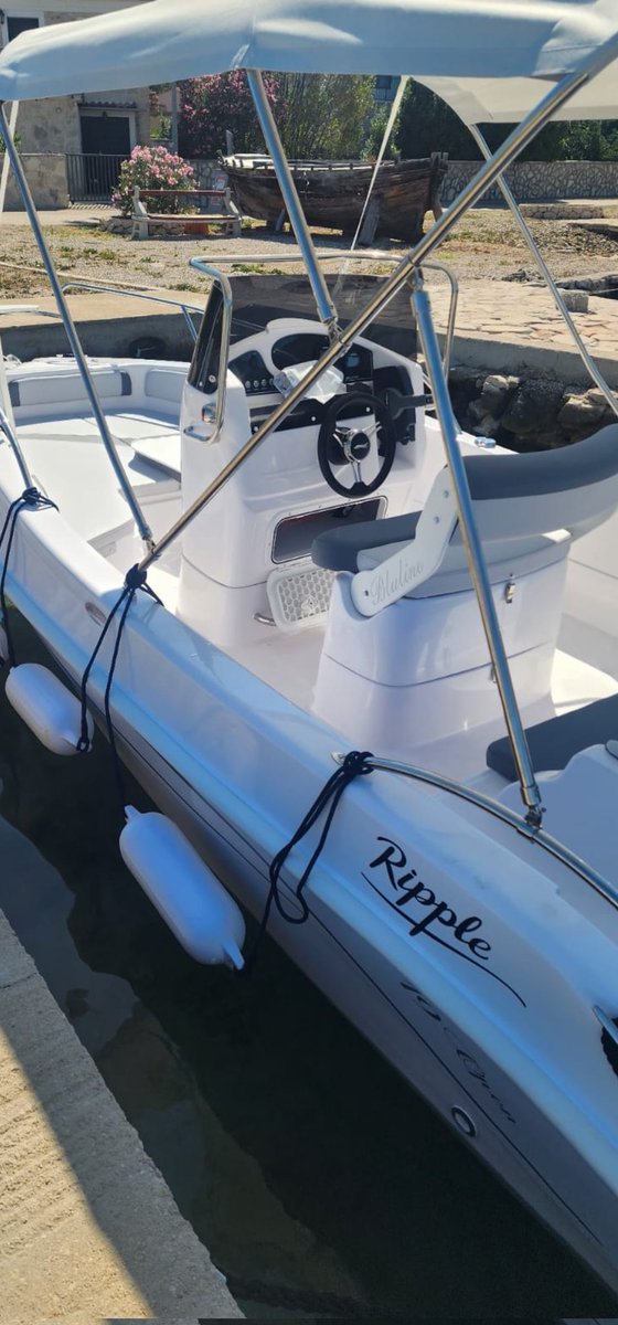 My wife, daughter, and mom all were thinking I'd name my new boat after them... I said, u all cost me money. XRP made me money and was able to pay directly with XRP ..So Ripple she is......
<a href="/XRP_Alerts/">XRP</a>  <a href="/Ripple/">Ripple</a> <a href="/BankXRP/">𝗕𝗮𝗻𝗸XRP</a> <a href="/RippleXrpie/">JackTheRippler ©️</a> <a href="/RippleXDev/">RippleX</a> <a href="/bgarlinghouse/">Brad Garlinghouse</a> <a href="/BCBacker/">Blockchain Backer</a>