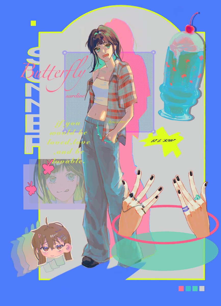 🍧🍒🦋
You give me butterflies 
2025.7.23