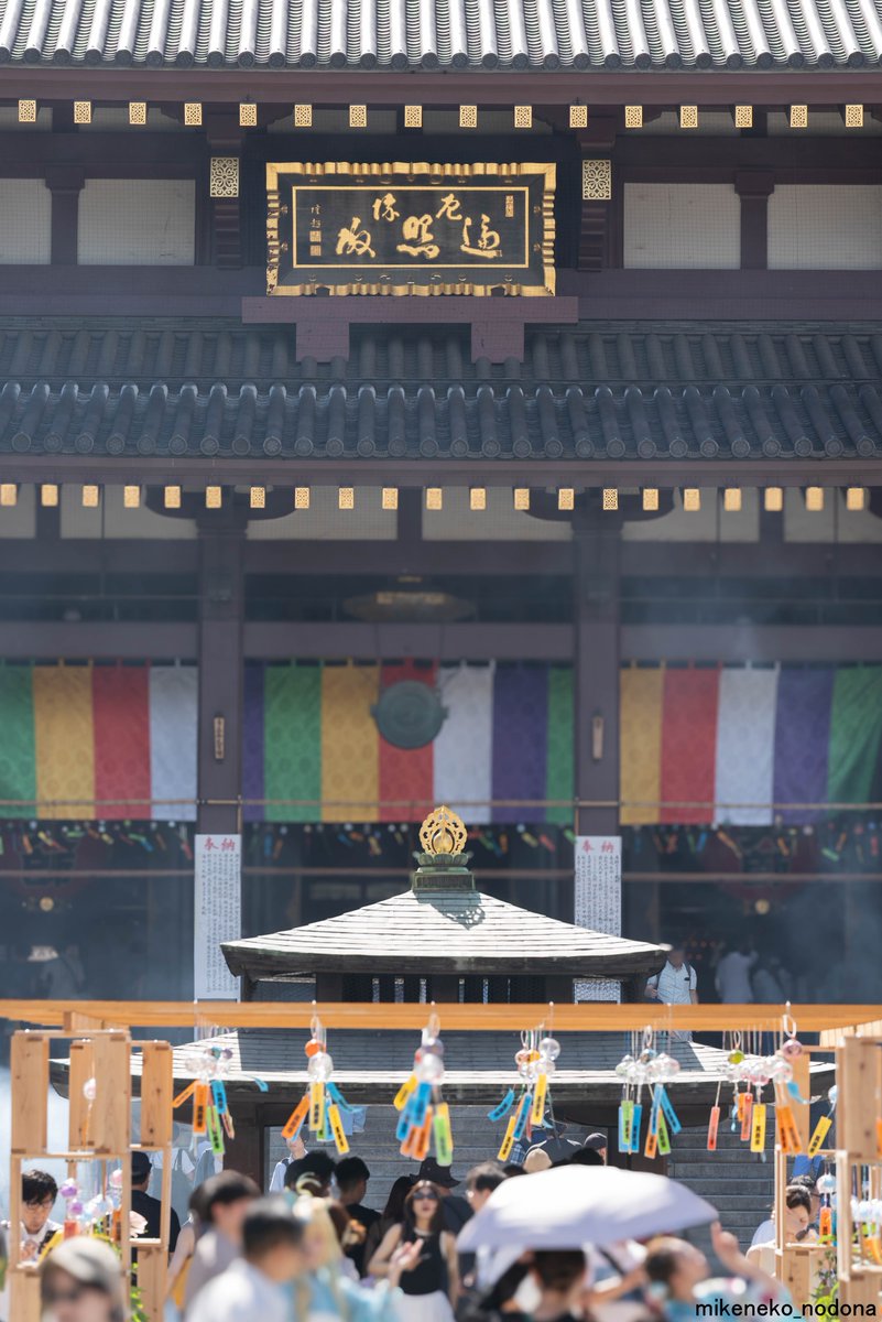 nodopa_r's tweet image. 「川崎大師 風鈴市」 2025.07
住吉屋の久寿餅を買って帰りました
大師生まれです
大師公園のプールあんな小さかったかなぁ