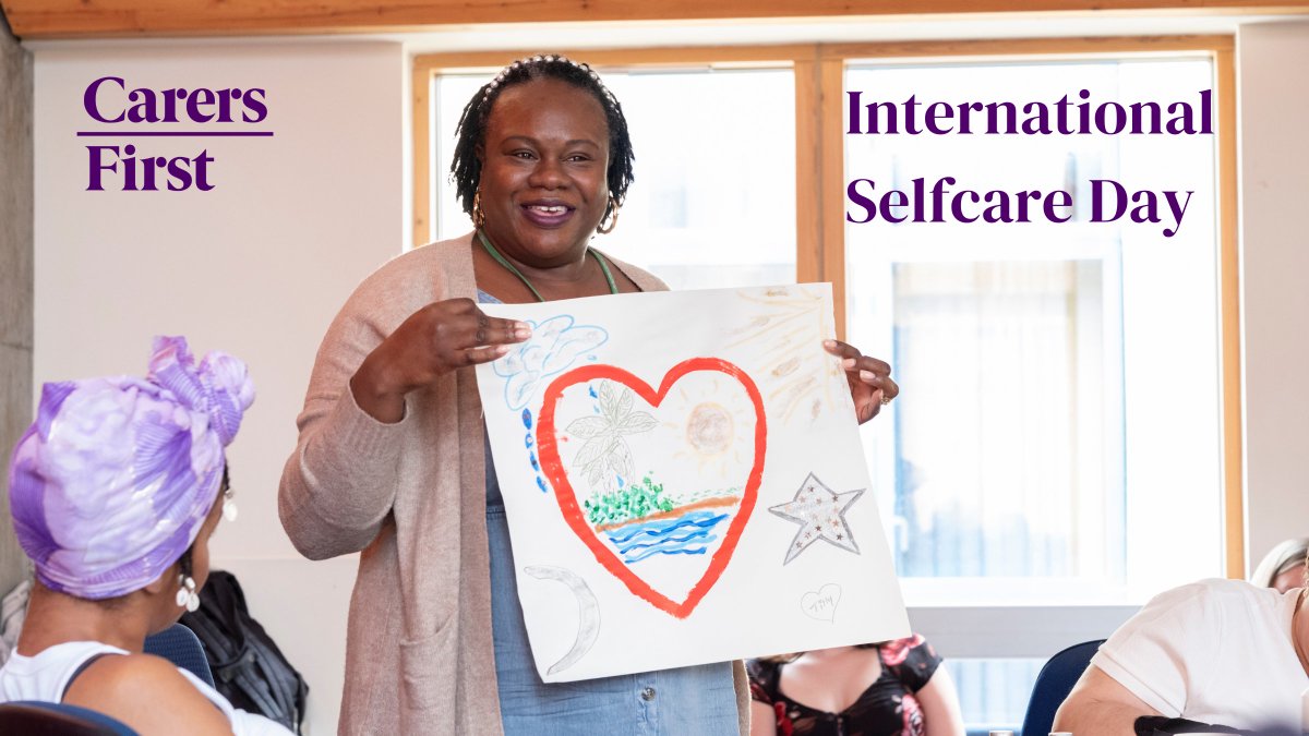 Carers_first's tweet image. Today is International Selfcare Day 💜

As carers, you give a lot of your time to ensuring the person you care for receives the help and support they need, but at times we need to prioritise our own wellbeing ✨ Join our selfcare groups and events, there to help you take a…