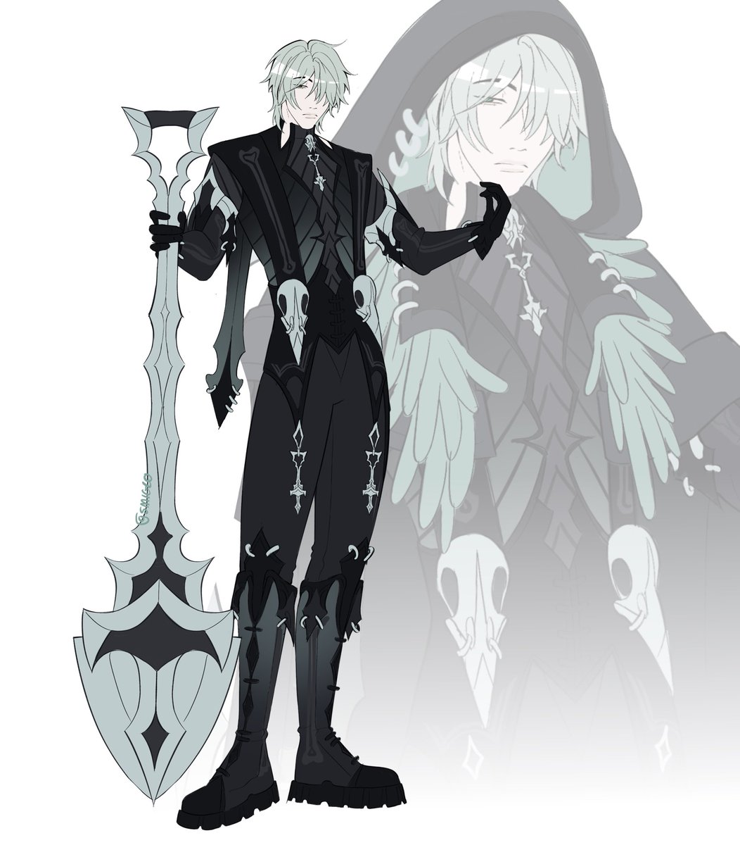 Hey so I finished 
#oc #artmoots #adopt