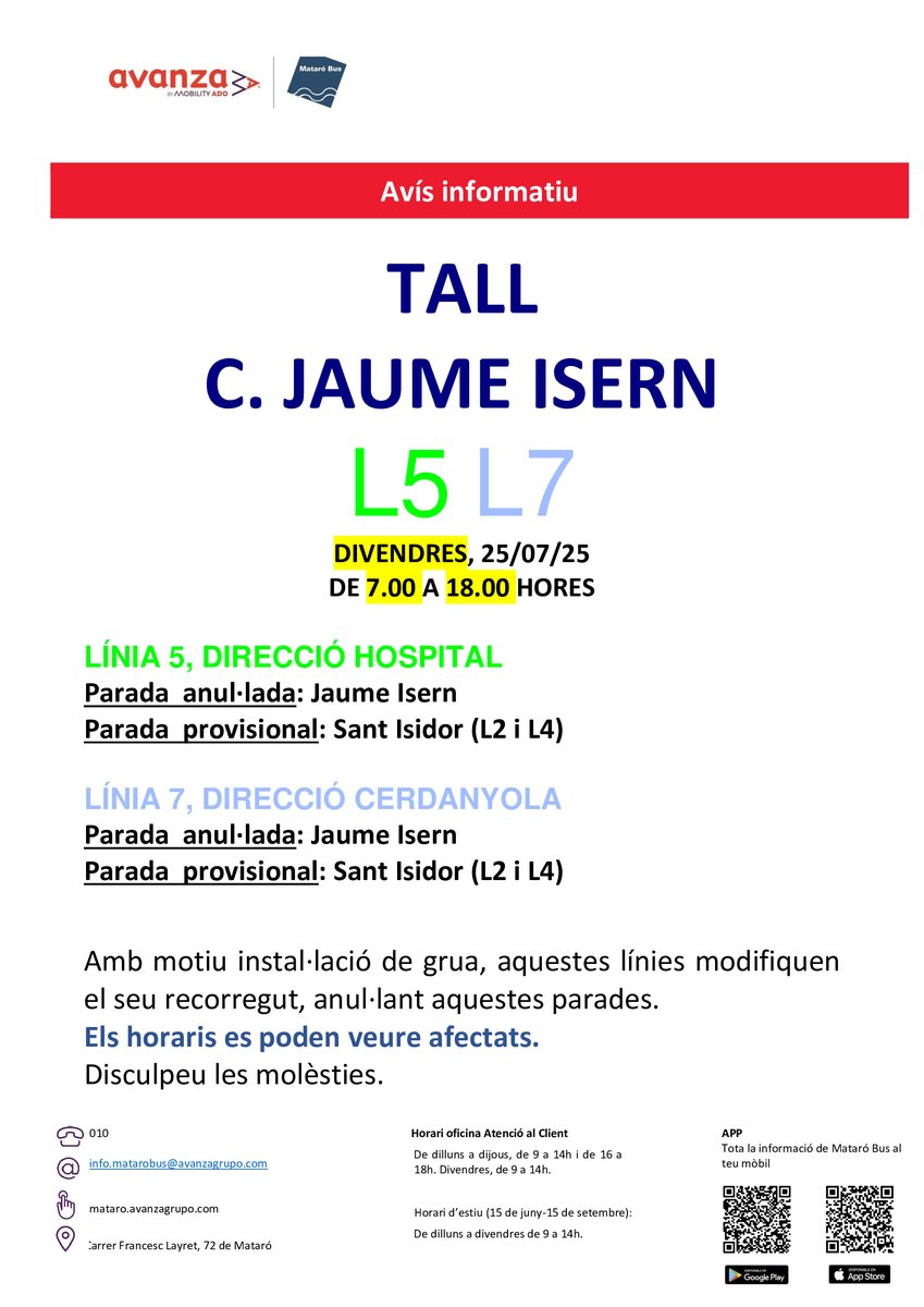 Transport urbà de Mataró | Mataró Bus (@mataro_bus) on Twitter photo 