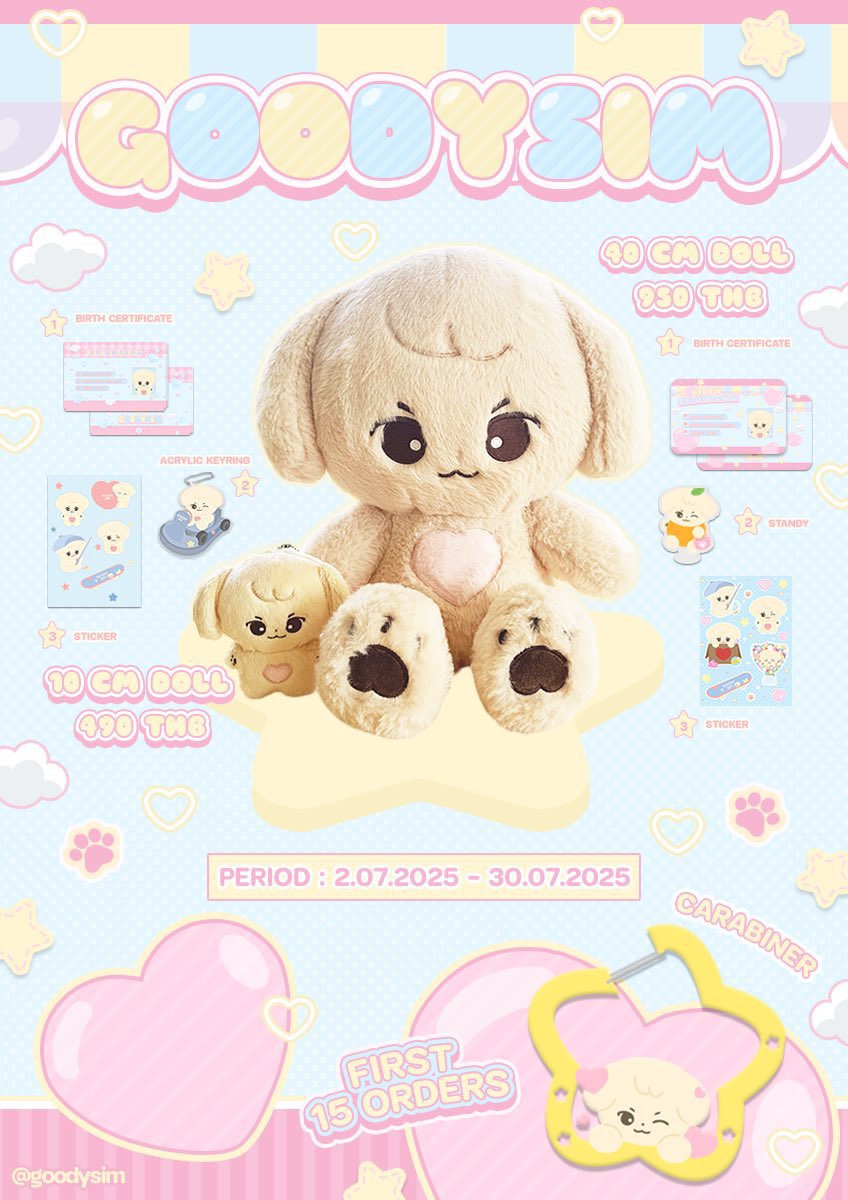 udongmart's tweet image. [🇸🇬 SG GO] ENHYPEN &apos;GOODYSIM&apos; 10cm &amp;amp; 40cm doll for JAKE by @goodysim

Tag - #UMENHAPLUSHIE08

10cm - $20 FP
40cm - $38 FP
Hairclip - $4 FP /pair
Carabiner - $3.50 FP

🔗 - forms.gle/TxqaYEGUSfMCKf…
📅 - 29th July 2025, 2pm

 #JAKE #제이크 #ENHYPEN #엔하이픈