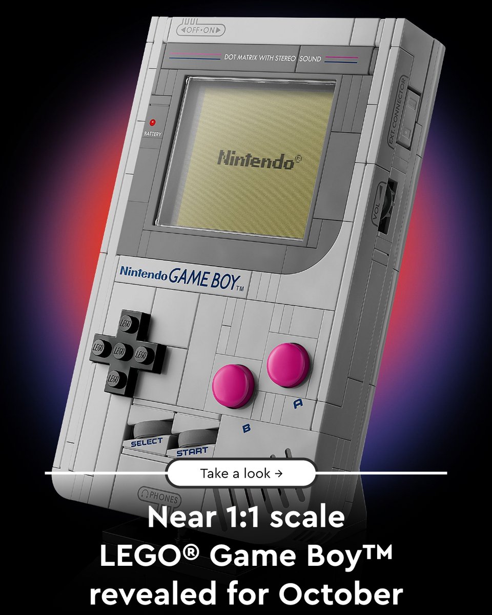 game_collection's tweet image. SHUT UP AND TAKE MY MONEY 🤤 #LEGOGameBoy