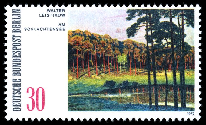 GermanAtPompey's tweet image. 24 July 1908: the German painter Walter Leistikow died in Berlin