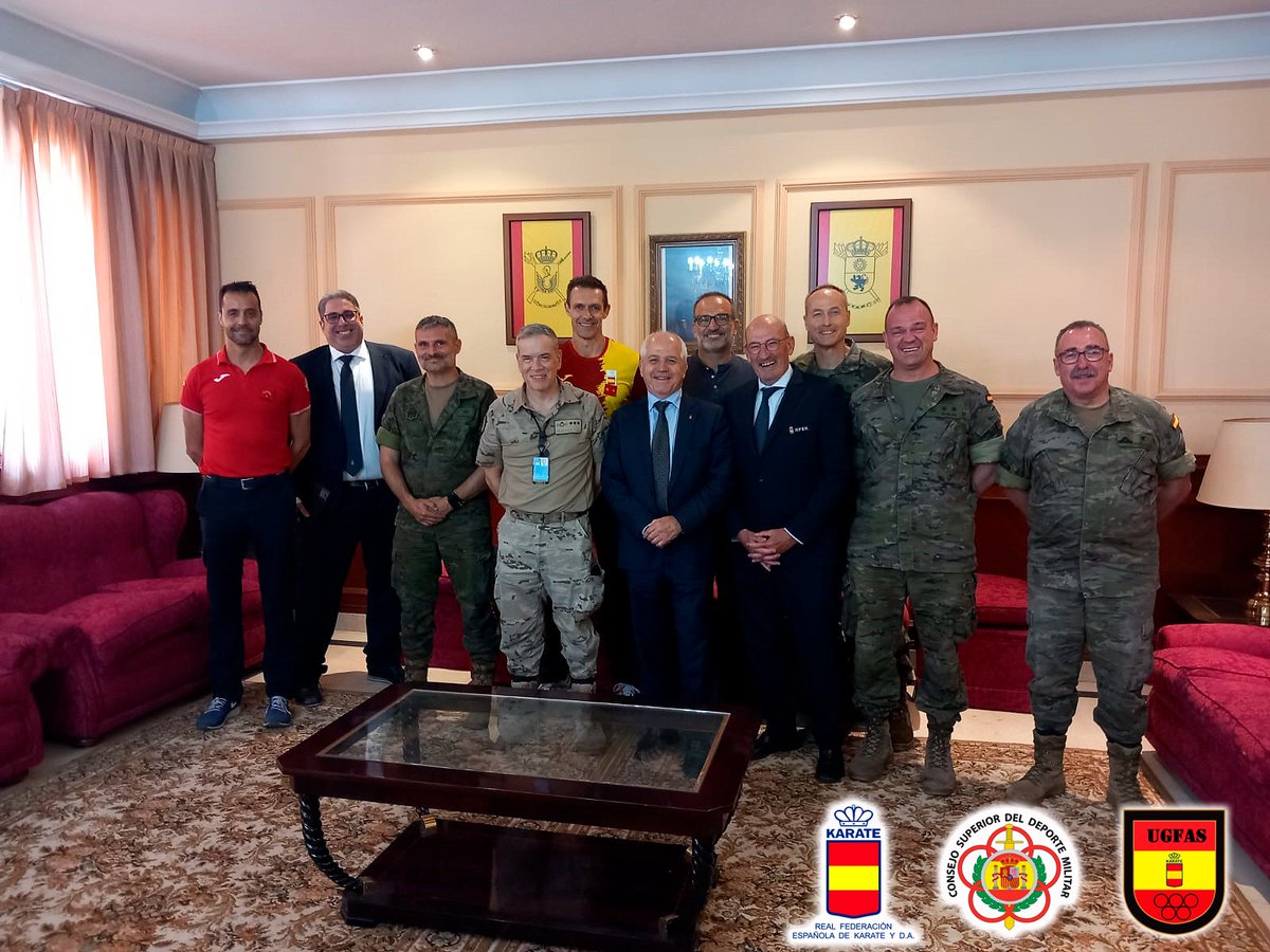 UGFAS_'s tweet image. 🇪🇸🤝🥋 ¡Histórico acuerdo entre el Ministerio de Defensa y la RFEK!

Karate y Fuerzas Armadas sellan una alianza que impulsa la formación marcial, valores compartidos y nuevas vías para deportistas en las FAS.

💡 Coordinado por UGFAS.
#Karate #FuerzasArmadas #UGFAS2025