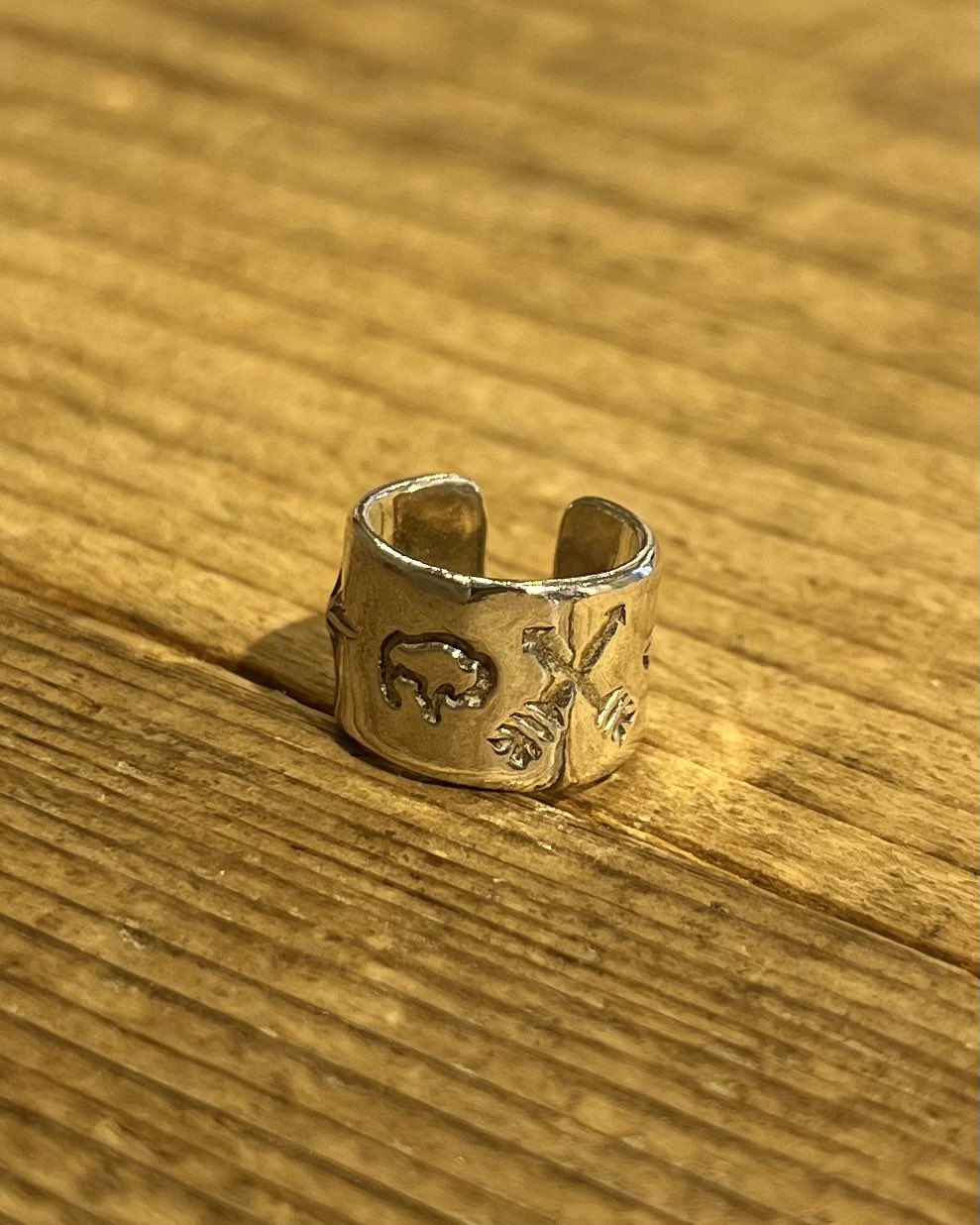 STUDIO T&Y ピアス STUDIO T&Y スタジオT&Y シルバー ラウンドフェザーピアス 片耳