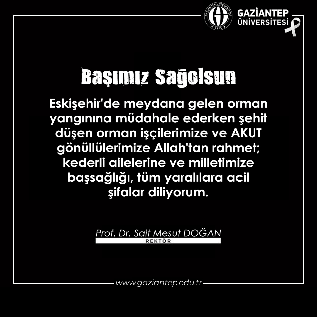 Gaziantep Üniversitesi (@gaziantepuniv) on Twitter photo 