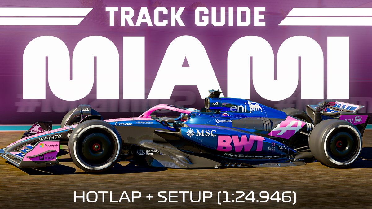 F1 25 Miami WR &amp; Track Guide

youtu.be/pSiiO4tU168