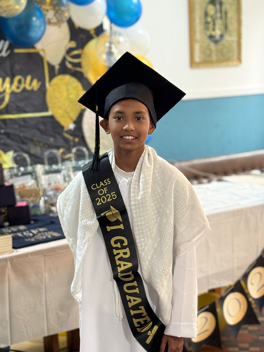Our Year 6s have graduated! 🎓
Some started with us in nursery, and now they leave as confident, faith-filled young Muslims.
May Allah guide their steps in secondary school and beyond. 🌙📚
“My Lord, increase me in knowledge.” (20:114)