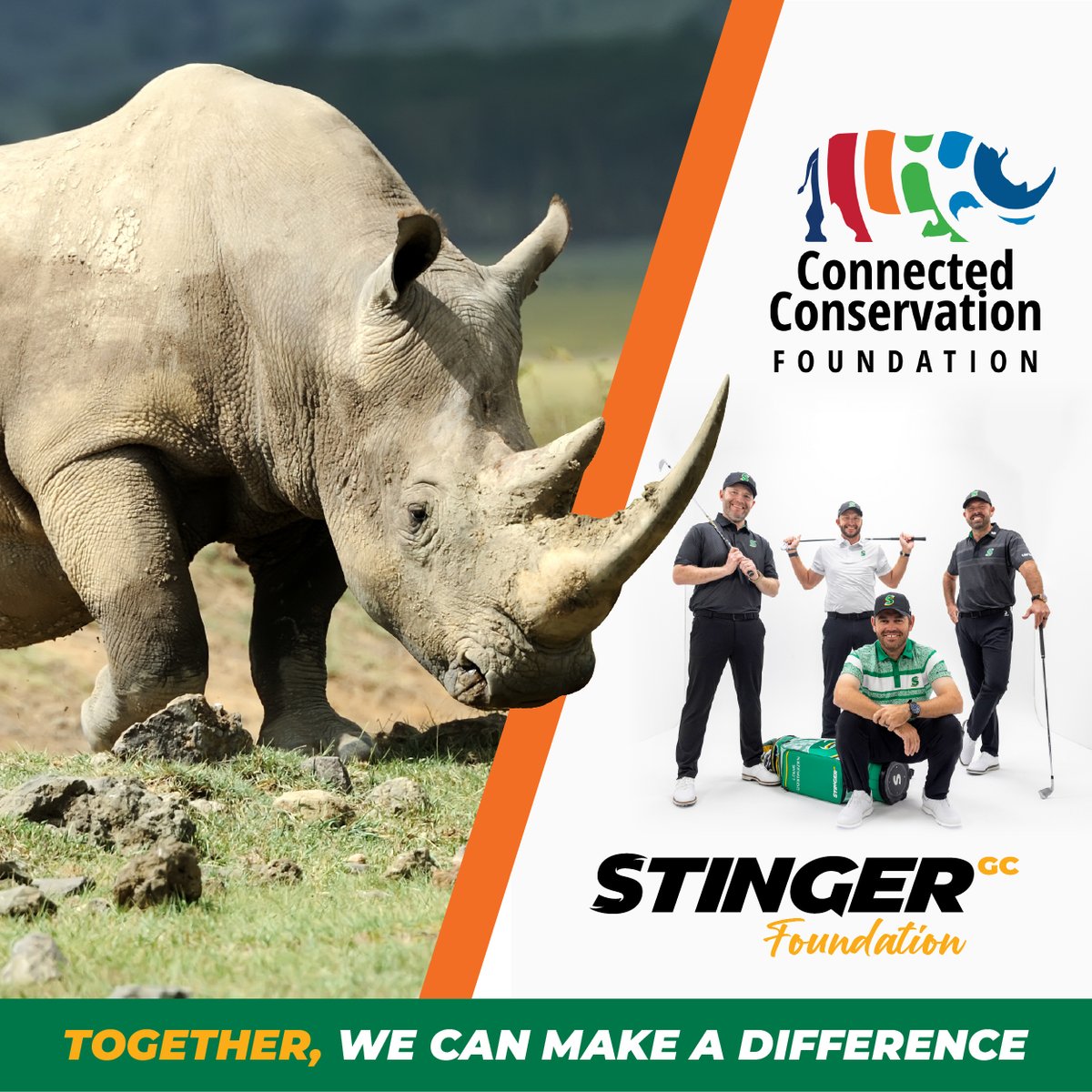 Connected_Cons's tweet image. A huge thank you to @stingergc_ Foundation🏌️
Their backing helps us scale tech-powered conservation across 15+ countries—protecting wildlife, empowering rangers & promoting co-existence 🛰️🦏
Support the mission: stingergcfoundation.org/connected-cons…