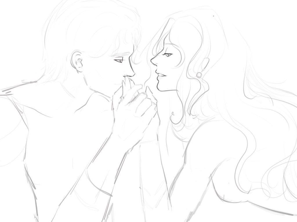 wrld000000's tweet image. drawing diana with a greek nose is so fun #wonderbat