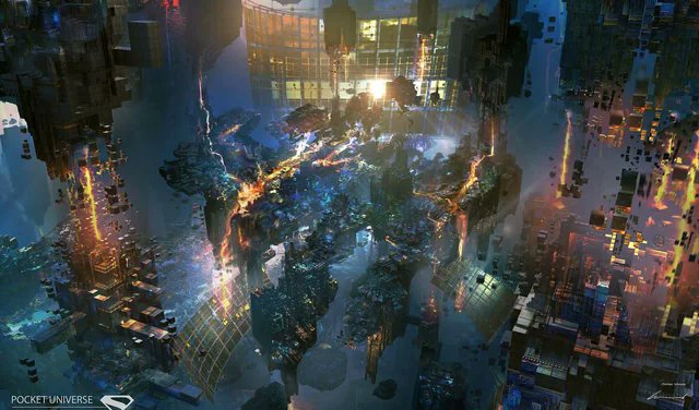 Darren_Mooney's tweet image. Interesting that a lot of fans of James Gunn's "Superman" don't see that he's very overtly doing "the descent of Christ into Hades" in the three days between Superman turning himself into the authorities and his triumphant return to Metropolis.

There's even a Charon and a Styx.