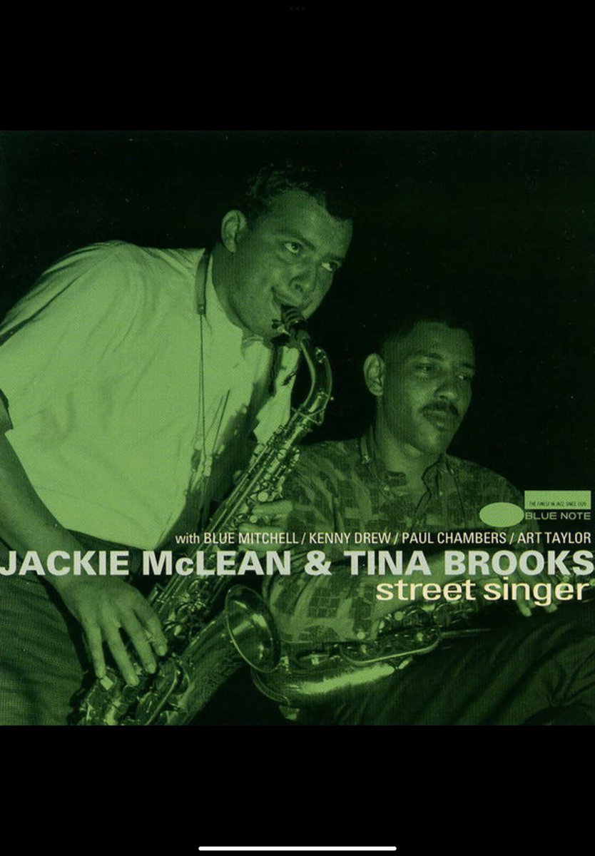 hardbopperjazz's tweet image. Street Singer / Jackie McLean &amp;amp; Tina Brooks
#bluenote