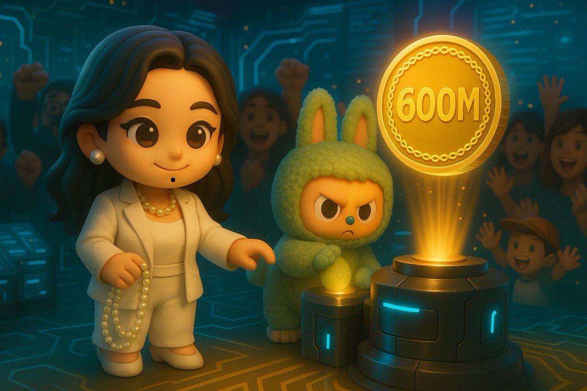 Dora_USD1's tweet photo. I see it,
Be quiet, LABUBU.
Don't make a fuss every time the market value soars.
#BNBChain #DORA #Binance #USD1  #IYKYK #BYEX https://t.co/OPAgdESl1V