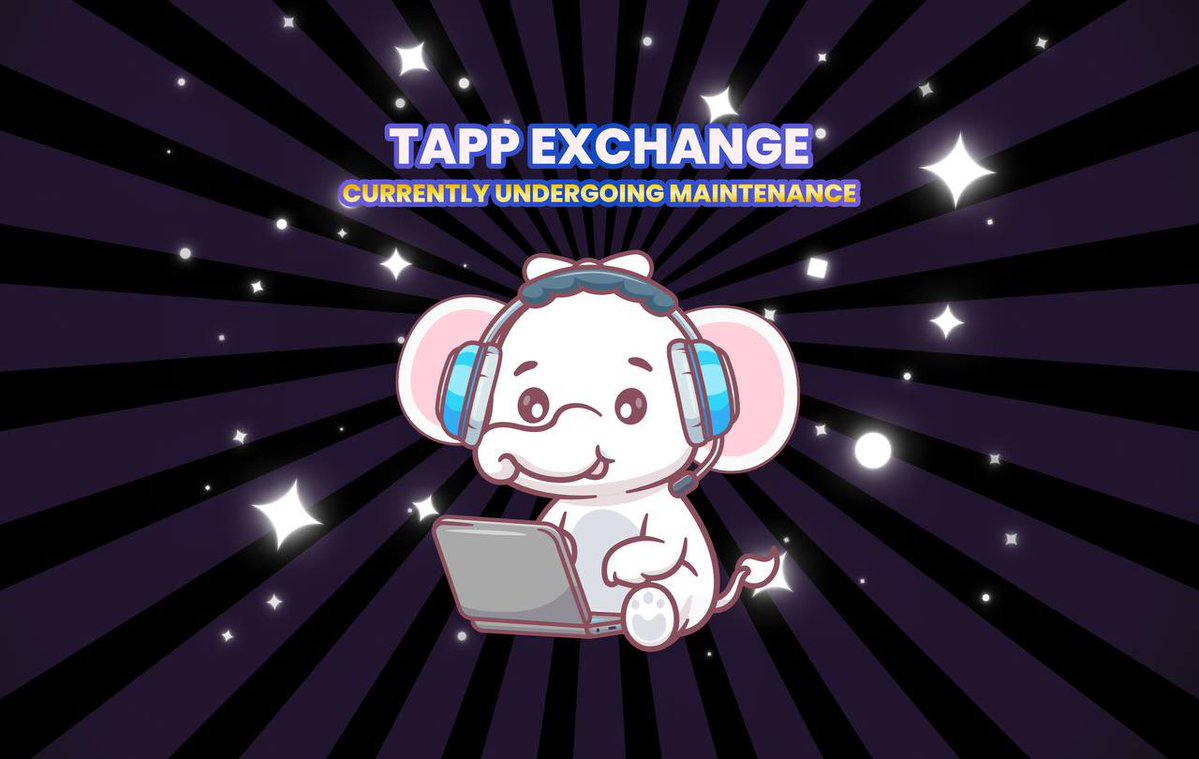 🚧 Scheduled Downtime Alert 🚧

Tapp will be going under maintenance from 11:30AM to 1:00PM UTC to process and launch Base Points.

We’ll post an update once we’re back online.

For real-time updates, join our Telegram: t.me/TappPortal