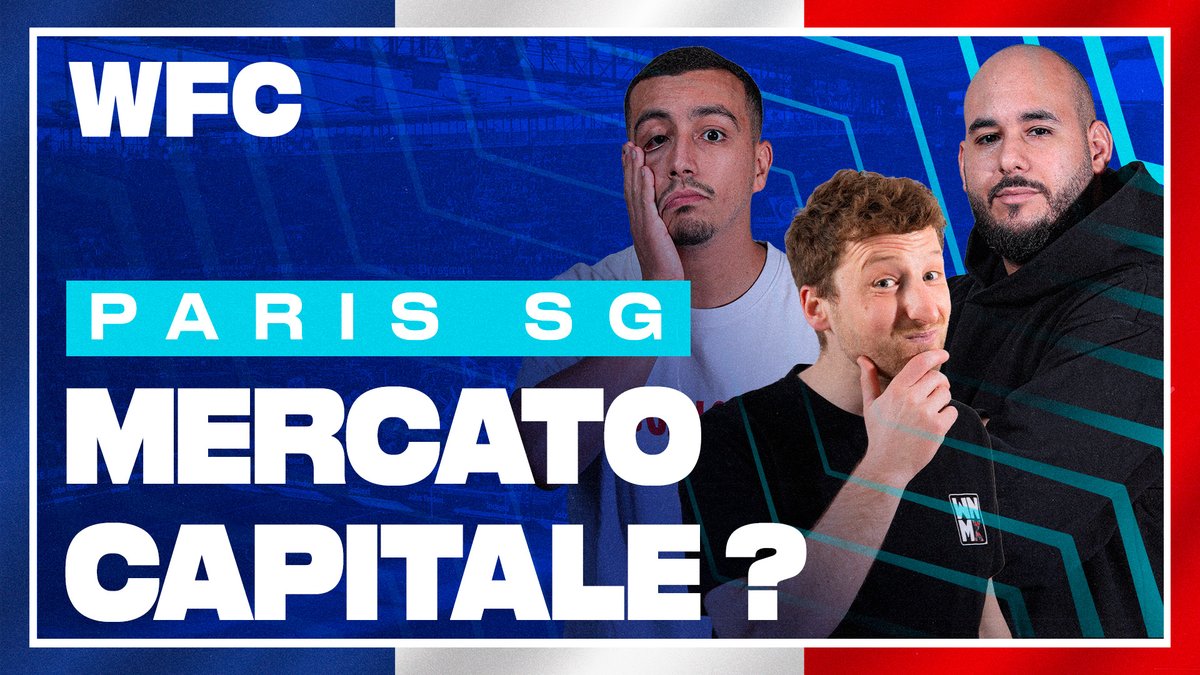 WinamaxFC's tweet image. 😴 Paris SG : un mercato trop calme ?

📺 LIVE À 13H ▶️ youtube.com/watch?v=TC4Bh3…

🗣️ @NajimMedini / @RuizJoseph / @walidacherchour