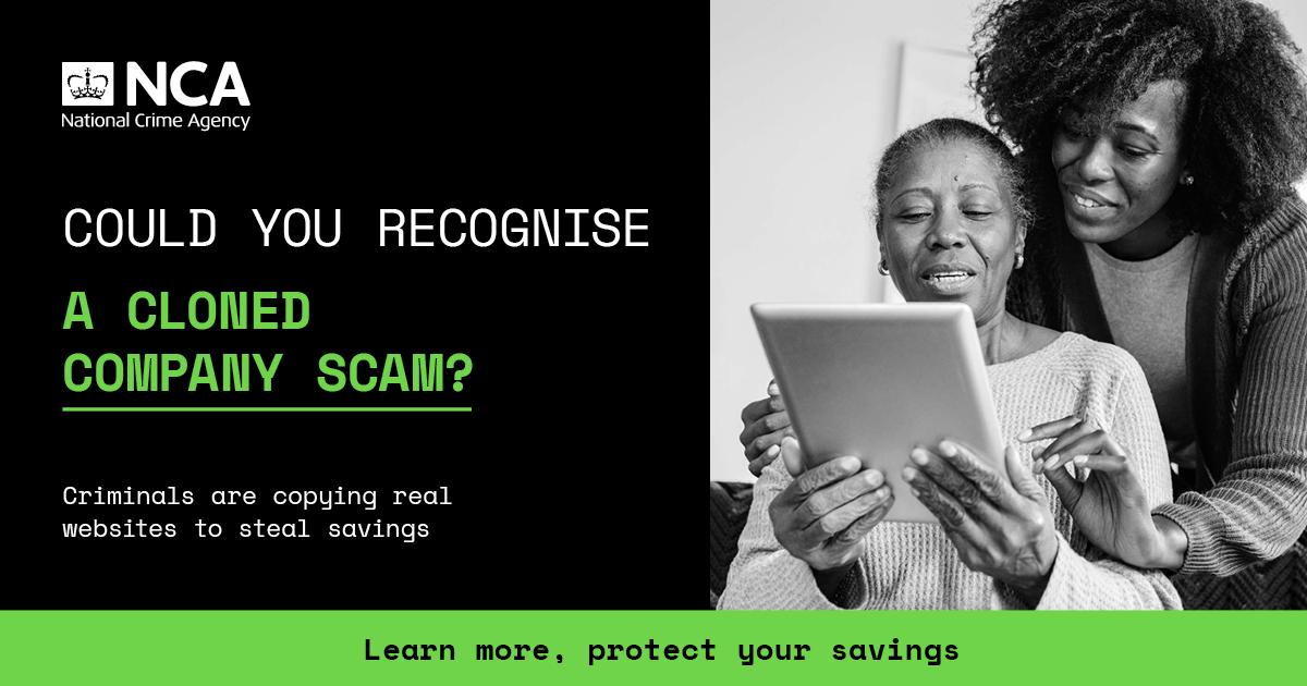 💸First-time investor? Online criminals are posing as real investment websites and targeting those looking to grow their savings and pensions.

🔎Learn the signs of a cloned company scam, fraud-proof your future👇
actionfraud.police.uk/cloned-compani…