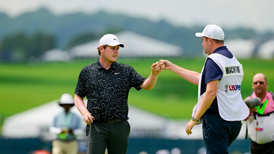BobMacTrack's tweet image. MacIntyre was the 5th highest OWGR points earner from this years majors! 🔥
Per: @VC606