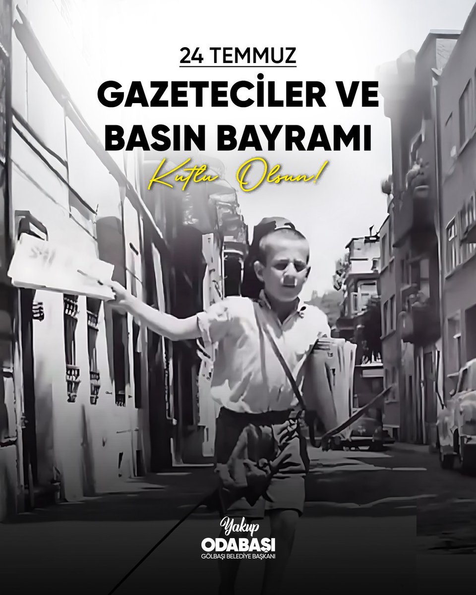 24 Temmuz Gazeteciler ve Basın Bayramı Kutlu Olsun!