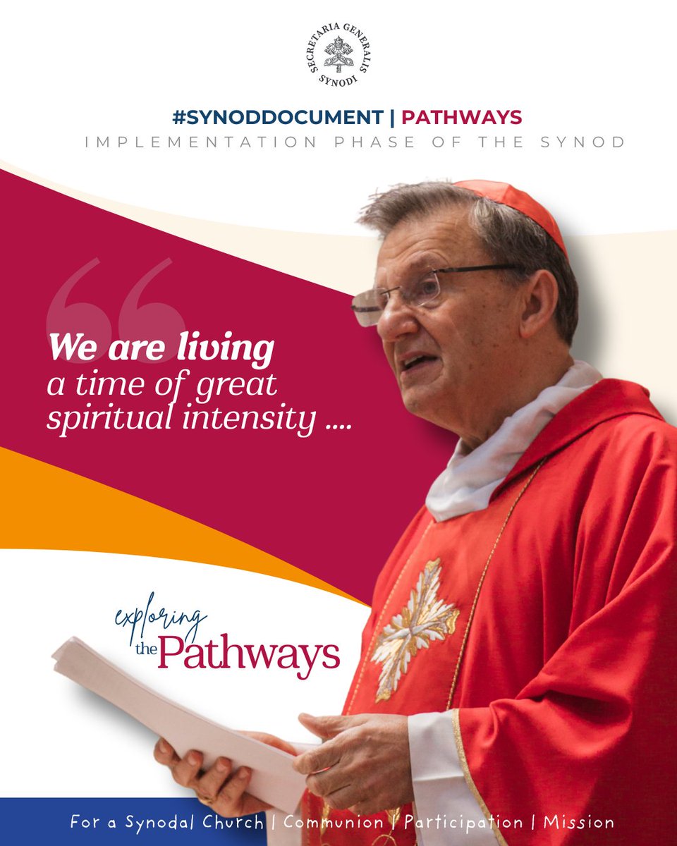 Synod_va's tweet image. #exploringthepathways &quot;We live in a #world that is caught up in a spiral of violence and #endlesswar, which increasingly struggles to create #opportunities for #encounter and #dialogue,with a view to the common good and #peace...- @GrechMario #Pathways 
✨synod.va/en/the-synodal…