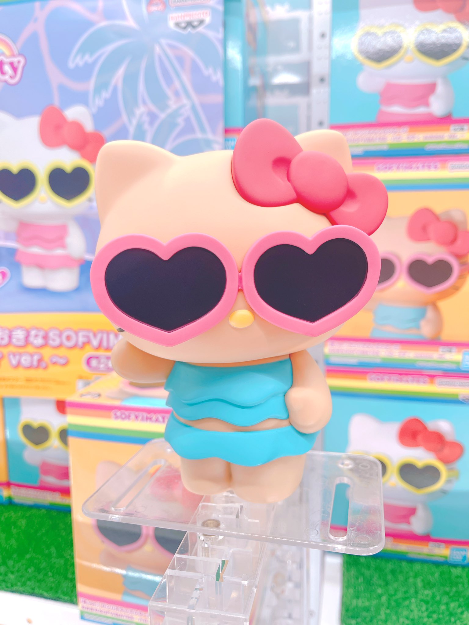 ハローキティ - サンリオ　ハローキティソフビ　フィギュア　Summerver.A.B ゆうゆうパーク イオン福岡東SC店 on X: 