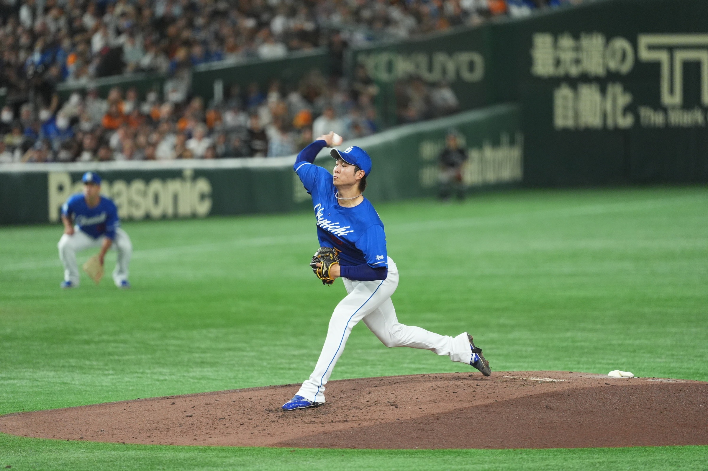 高橋宏斗 stadium club 10シリ DO】[投手]高橋 宏斗(ビジター背景)【SJR】PB01-SJ01[ドラゴンズ
