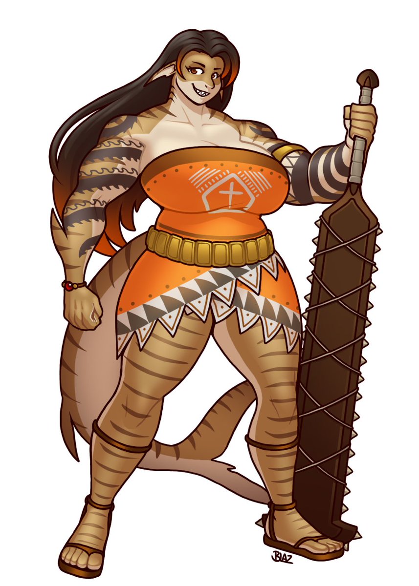 Commission - "Akona" #monstergirl