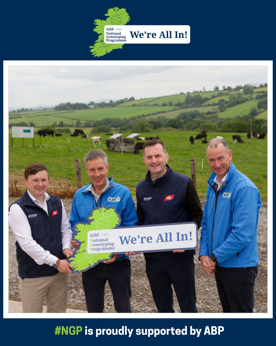 We're proud to support the National Genotyping Programme, now open for sign-up!🐂🐄

Genomics is paving the way for smarter, more sustainable farming. 

👉 Visit icbf.com to sign up.

<a href="/HerdPlus/">ICBF</a>   

#NationalGenotypingProgramme