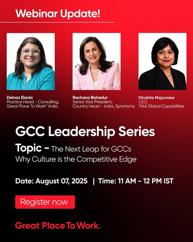 India is no longer just the back office of the world - it’s leading on talent, capability, and innovation. As AI, automation, and hybrid work redefine the global workplace, the critical question becomes: How do we build GCCs that not only attract top talent but also empower them
