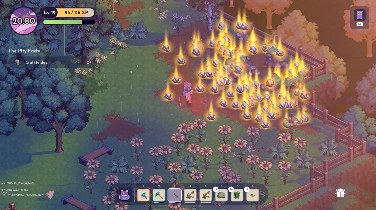 🌙 Yay~ I finally mined some Silver Ore! I still remember how stressful it felt when I didn’t have enough materials for a quest T.T

From my experience, make sure to stock up on Copper Ore, Silver Ore, Craftcoin, Sil, and all those goodies so you won’t get stuck on future quests