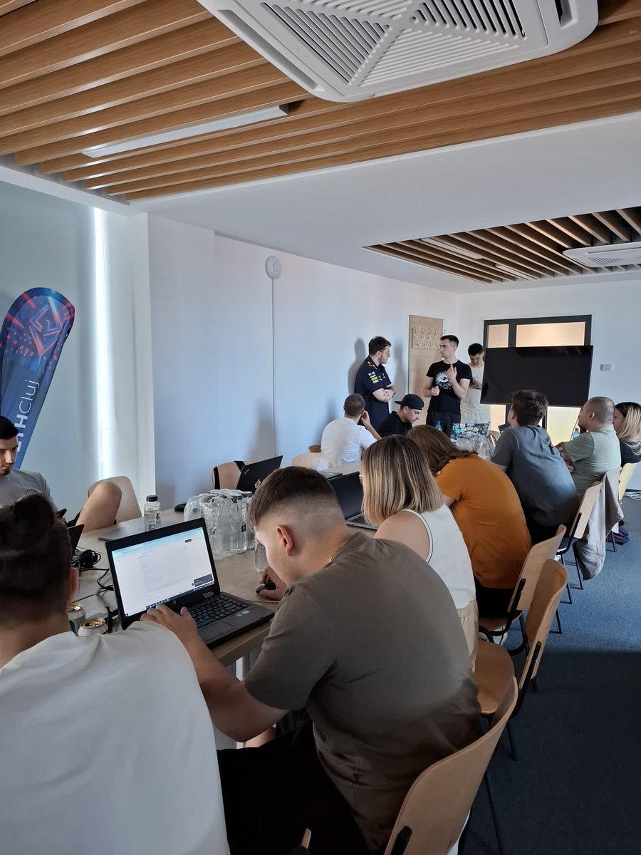 ETHCluj's tweet image. Blockchain Academia workshops continue for the full week 🎓
So far, during the first 2 days we covered:
💡cyberpunk manifesto, global threats, blockchain basics
💡wallet install & funding, transfers & security tips
💡deploy first smart contract in Remix