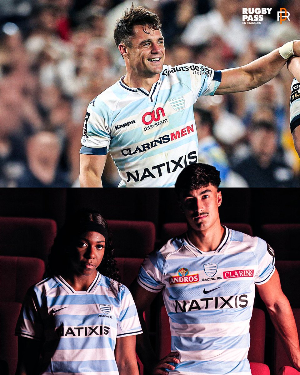 Le nouveau maillot domicile du Racing 92, en hommage au titre de 2015-2016 🏆

Votre avis sur cette nouvelle tenue ? 🤔

#rugby