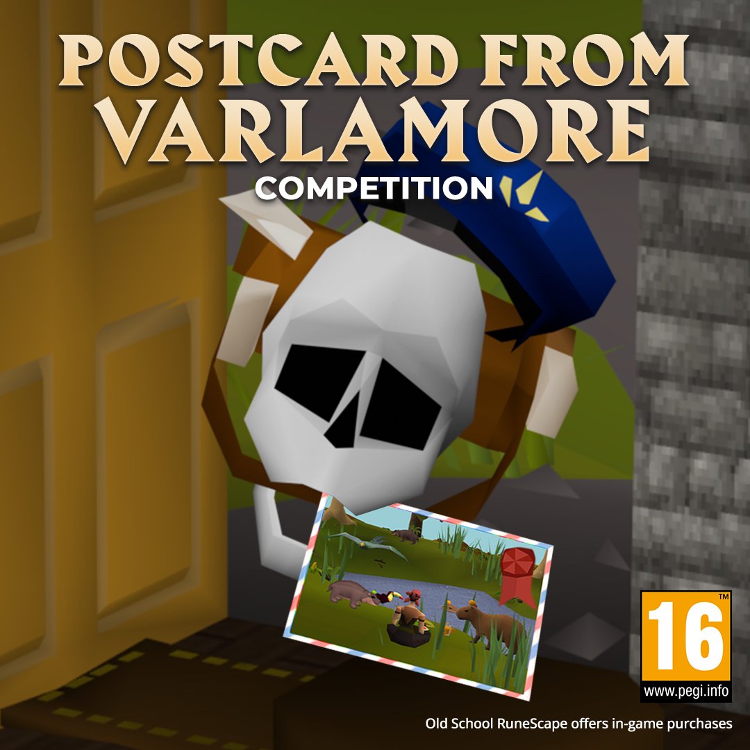 Calling all explorers and meme lords!

Whether you’re skilling in Auburnvale, or braving the Delve Boss - we want to see it!

📸 Capture a screenshot of your Varlamore adventure
📝 Add a caption
📨 Share it on our Discord by July 31st! discord.gg/OSRS