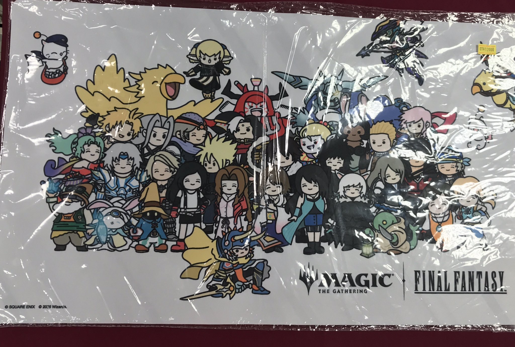 プレイマット　チョコボ　マジック大戦祭 MTG マジック大戦祭 2025 大阪限定 チョコボ 宝物 プレイマット