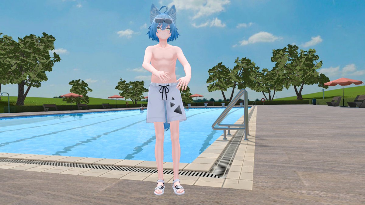 AcceleratorVr's tweet photo. Having fun at the swimming pool today it's hot today https://t.co/uMMTqpkosJ